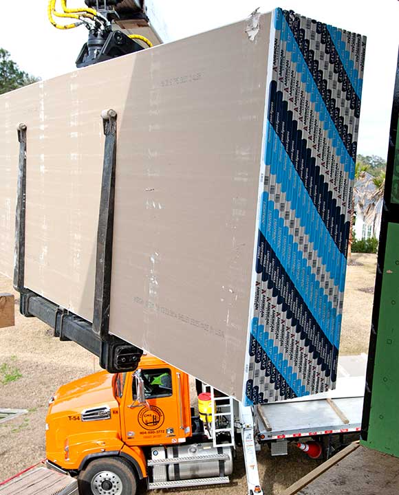 GMS Truck Booming Drywall